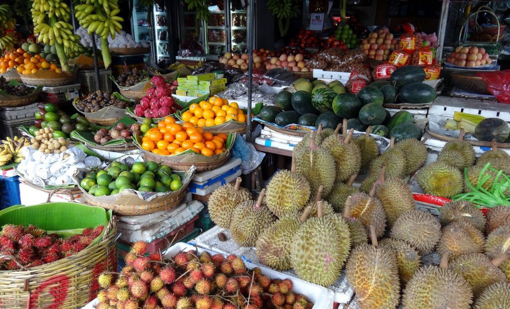 Obst und Gemüsestand